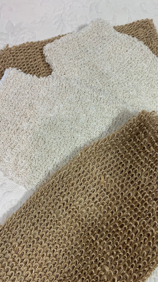 Le duo de gants exfoliants