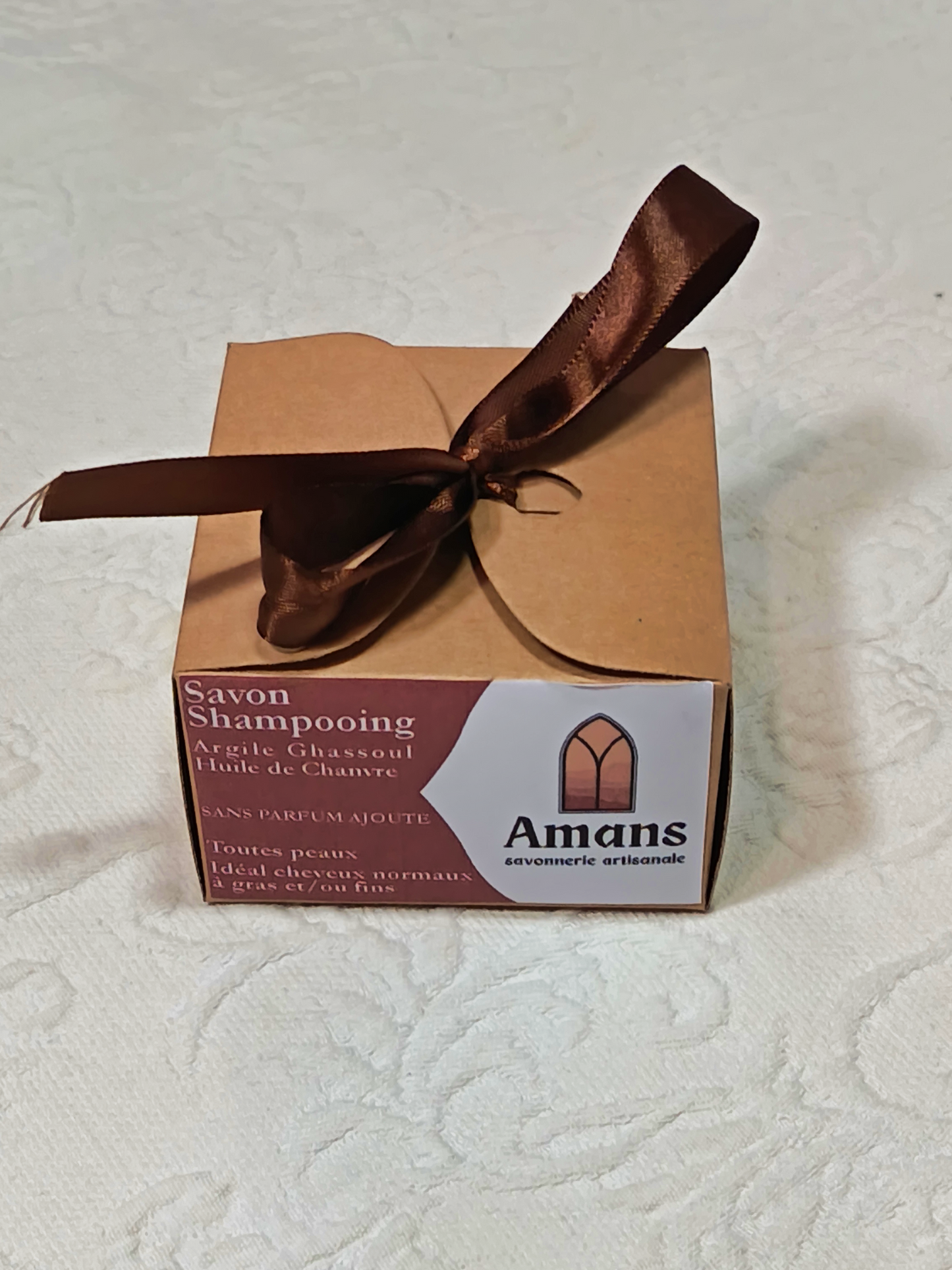 Savon-shampooing doux au Ghassoul