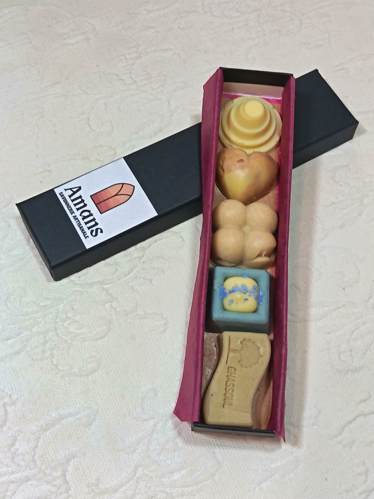 L'écrin de savons d'invités